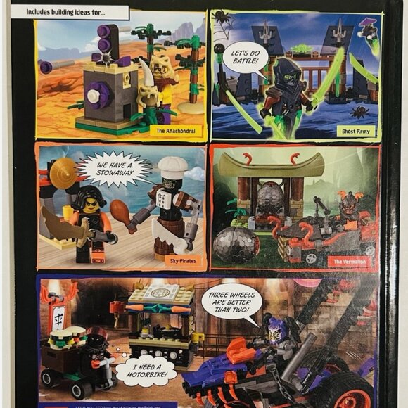 LEGO Ninjago Build Your Own Adventure: Greatest Ninja Battles Hardcover book NEW - Picture 2 of 3
